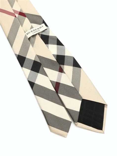 burberry stripe check skinny tie|Burberry Skinny Tie .